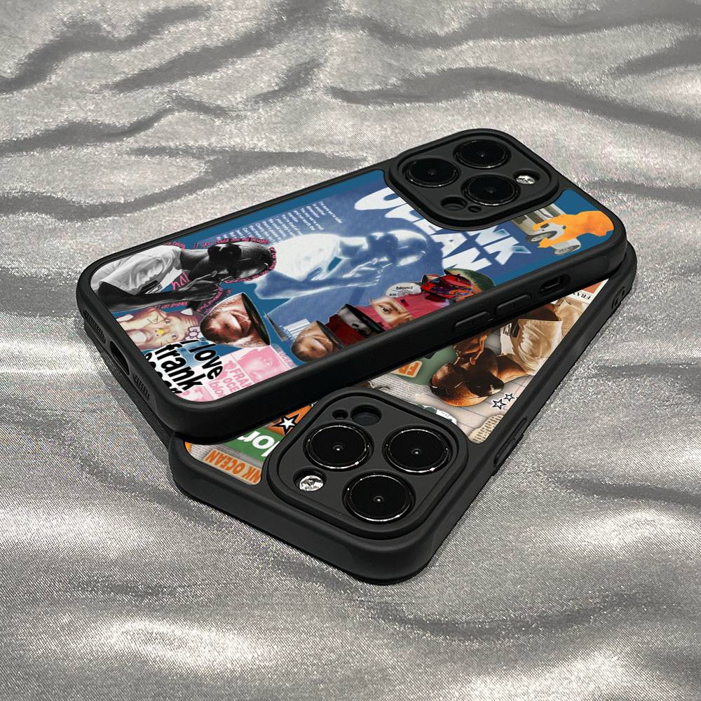 Чехол для телефона Singer F-Frank O-Ocean iPhone 16 Plus 15 11 14 12 13 17 Pro Max Ударопрочный Мягкий Чехол