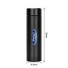 500ML Stainless Steel Intelligent Temperature Display LED Thermos Cup For Ford FOCUS Mondeo Fiesta Kuga Ecosport Fusion