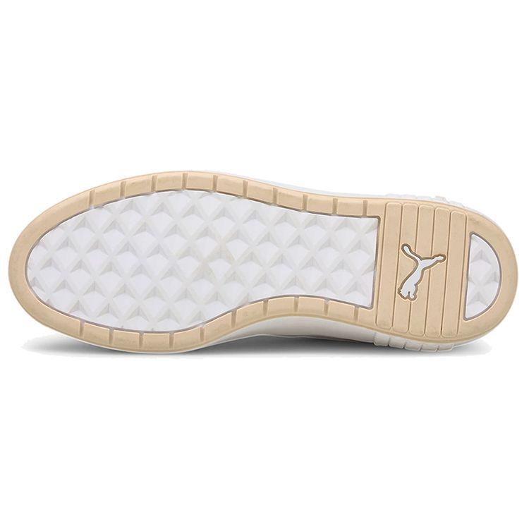 Puma Кроссовки Smash Platform V2 Suede с низким верхом Женские кроссовки Хаки Белый 373037-06