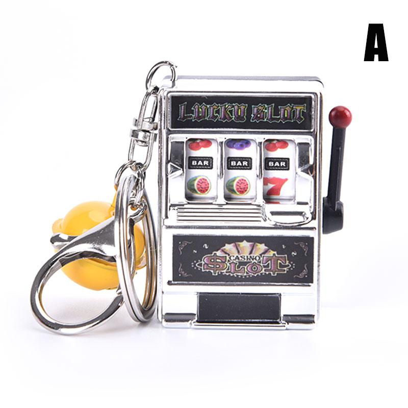 Lucky Jackpot Мини-фруктовый игровой автомат Веселый брелок на день рождения Подарок Детская игрушка