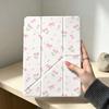 Розовый Цветочный Узор с Бантом Для Huawei MatePad Pro SE Air 12X Honor Pad 9 V9 GT X9a X9 Складной 3Y Чехол для Планшета Мягкий