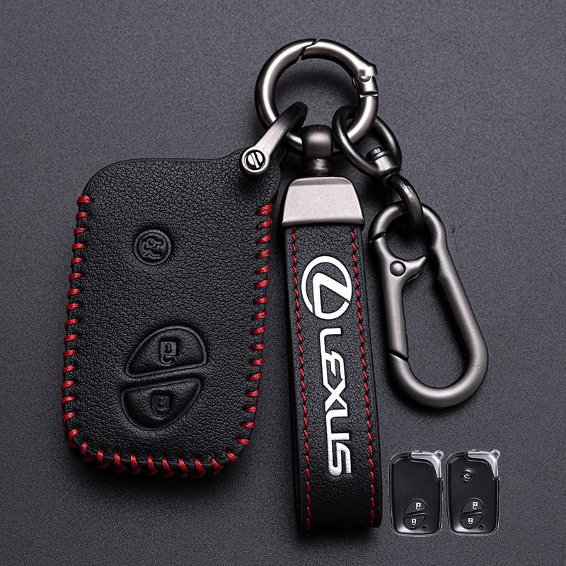 EAV3 2026 Hot Interior Stickers Leather Car Key Case Cover For Lexus CT200H GX400 GX460 IS250 IS300C RX270 ES240 ES350 LS460 GS300 45