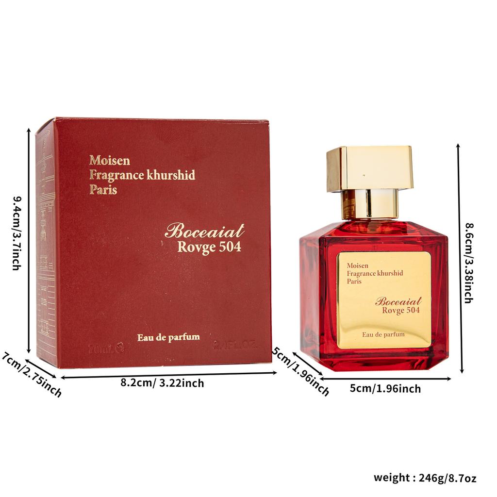 Новый набор мужских и женских духов из трех частей Baccarat Saffron Perfume