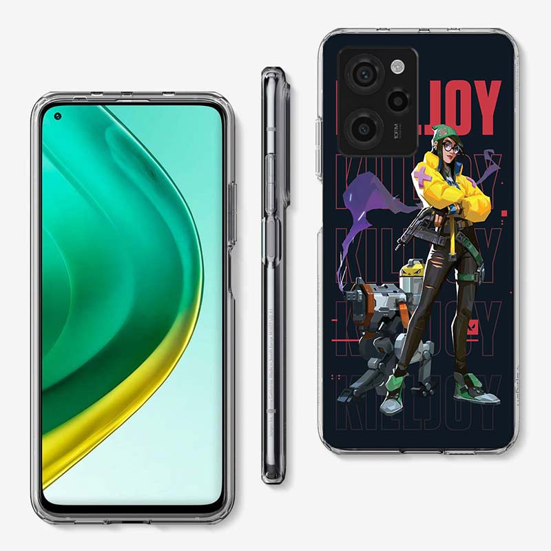 Valorant Killjoy Cover Phone Case For Xiaomi Poco M8 M7 M6 M4 M3 X7 X6 X4 Pro F7 Ultra M5S Mi 14 14T 15 15T 12T 10T Pro 12S 12 1