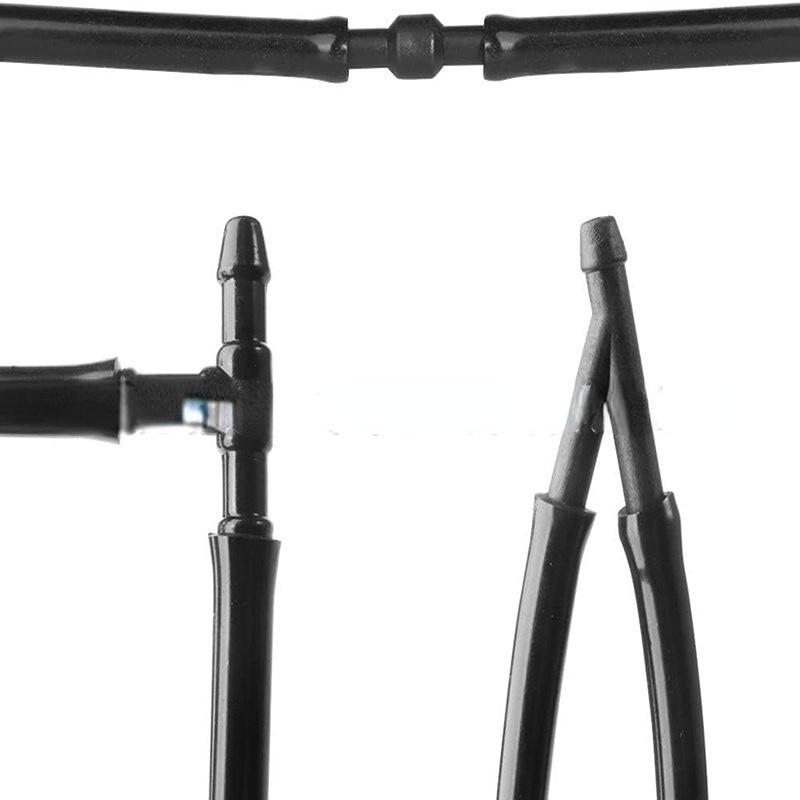 Универсальная насадка для омывателя лобового стекла, 2 м, трубка с разъемом TY, прямая для переднего окна, насос для фар автомобиля