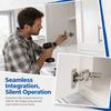 4pcs 90 Degree Folding Hinge Bracket Cold Rolled Steel Bridge Shaped Hinges  Pull Down Shelf