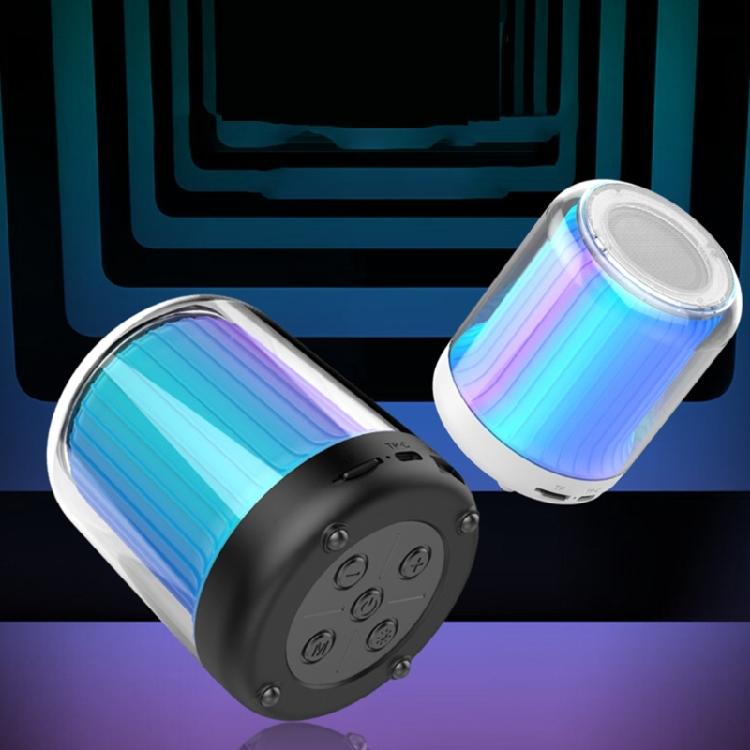 Портативная беспроводная Bluetooth-совместимая колонка Мини-плеер Цветная светодиодная подсветка