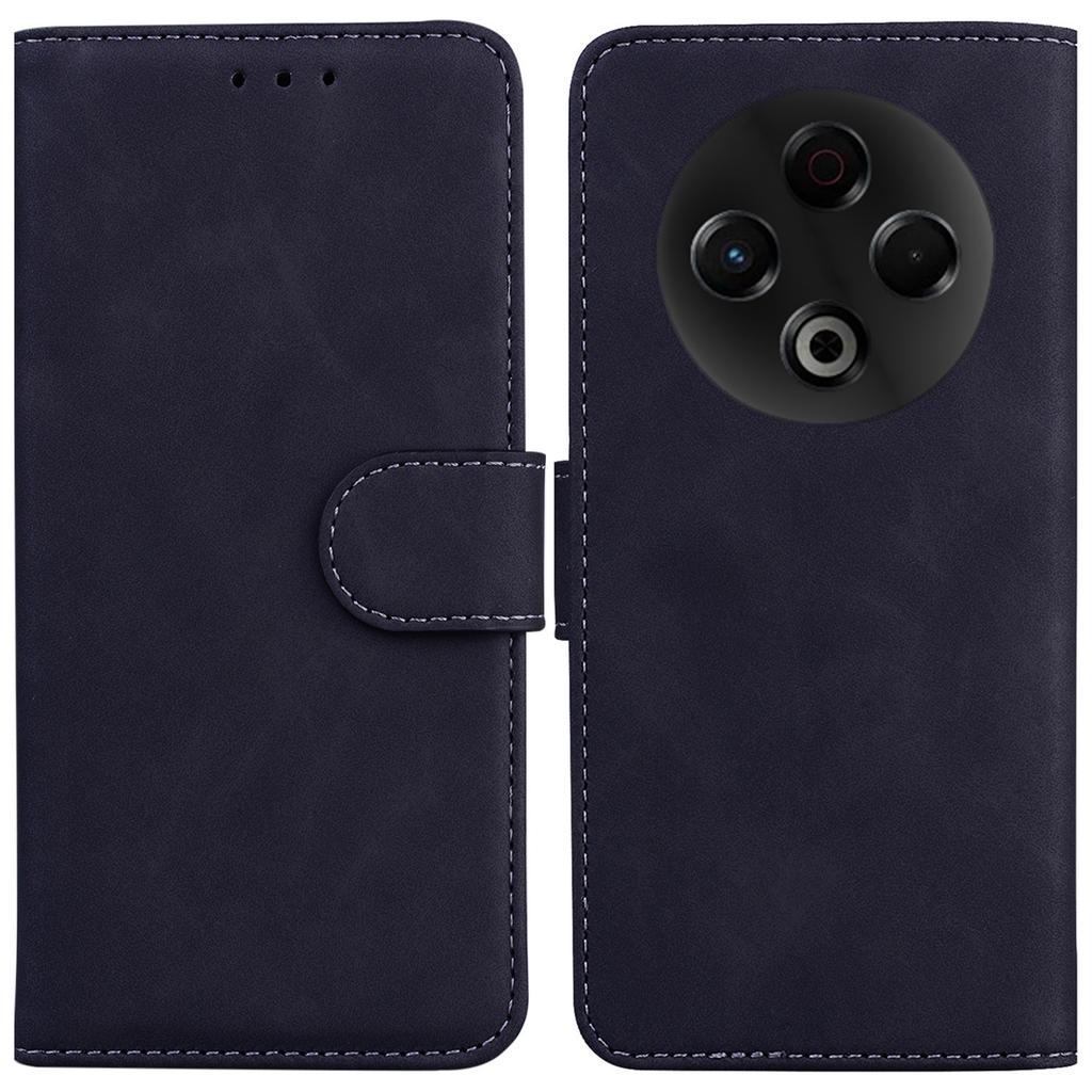 Для TECNO Spark 30 4G Чехол Однотонный Кожаный Чехол-кошелек для телефона