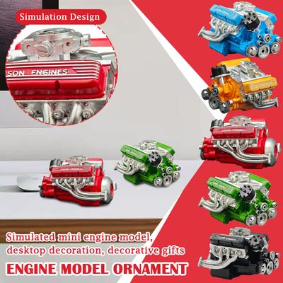 89% Бензиновый Двигатель OHV V8 Малый Блок Наборы Моделей Двигателя Cison V8 Набор Двигателя Собери Сам Stem V8 Модель Двигателя для Взрослых