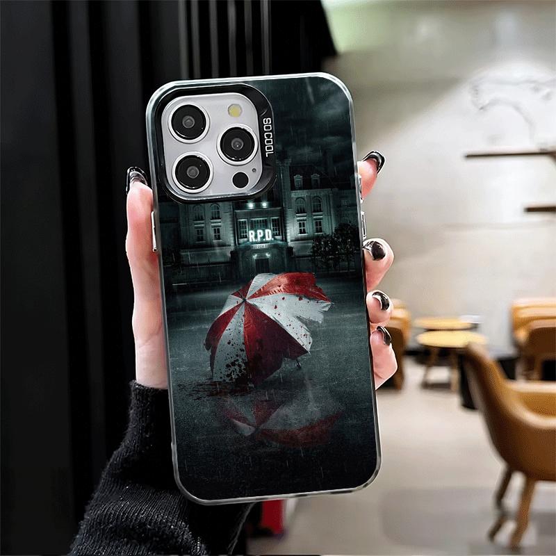 Мягкий чехол для телефона R-Resident-Evil для iPhone 15 16 17 Pro Max 17Air 16E 14 Plus 13 12 Mini Ударопрочный чехол Задняя крышка