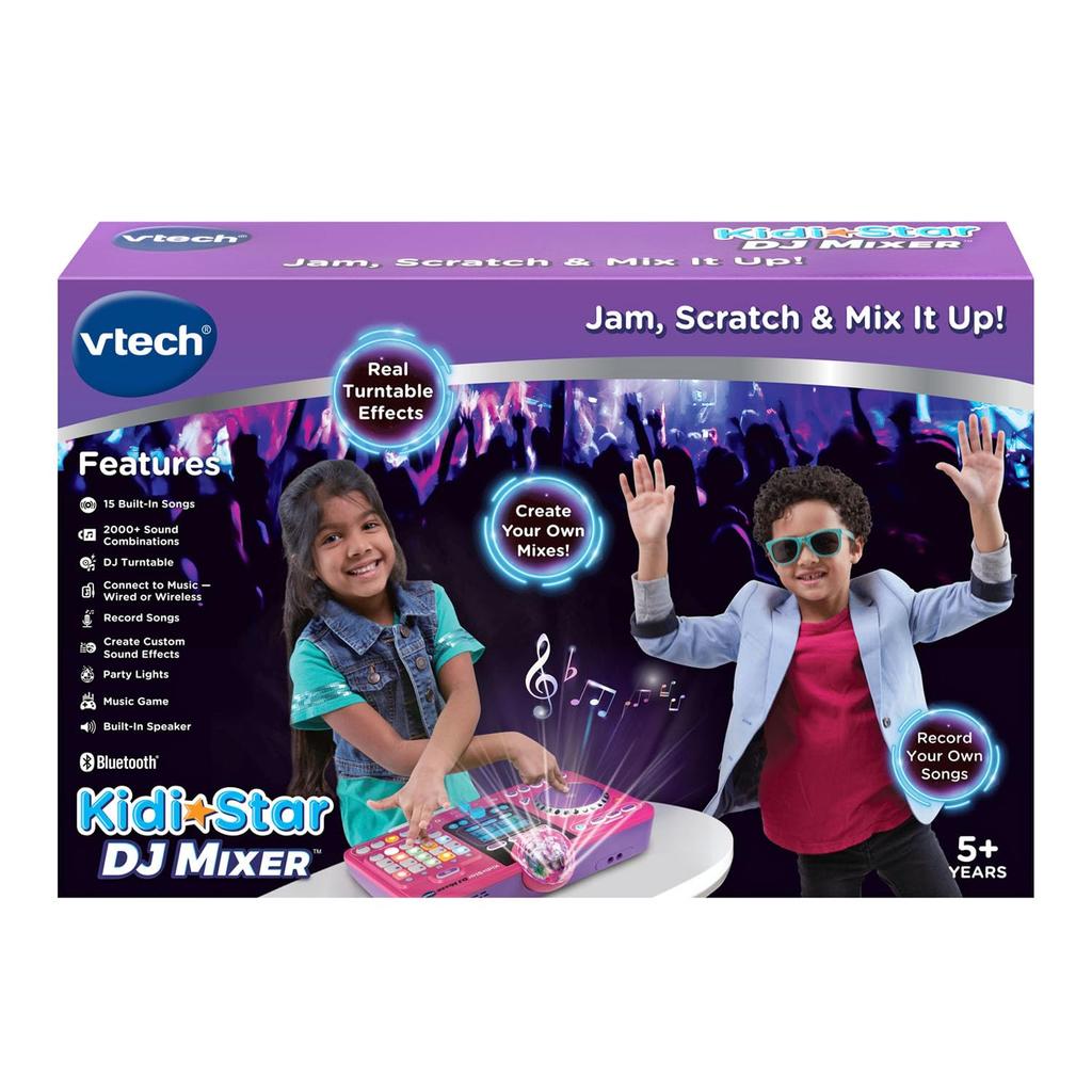 VTech Kidi Star DJ розовый микшер,