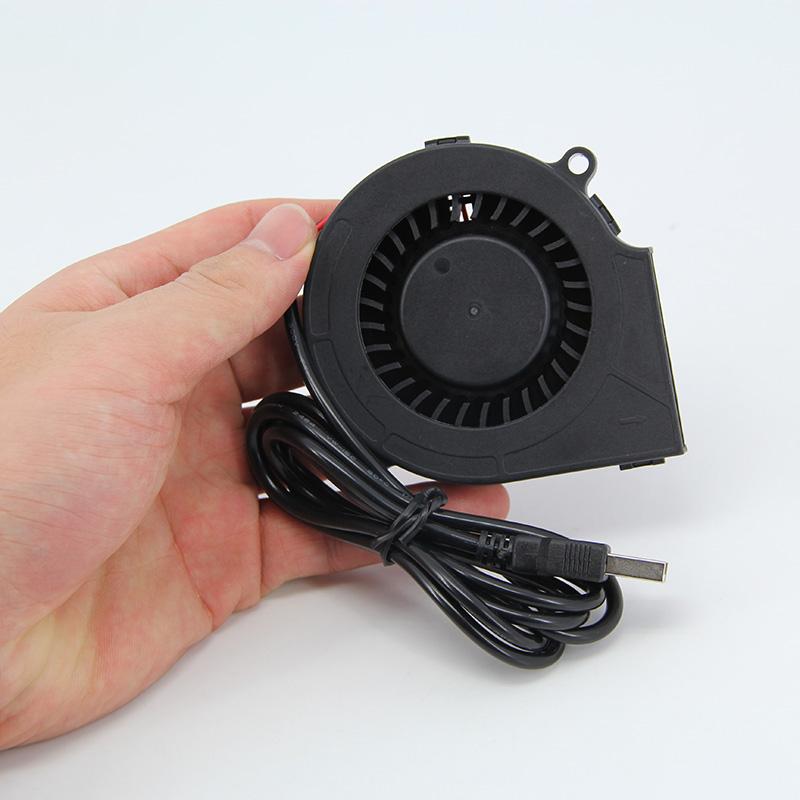 5 В USB DC 7,5 см 7515 75x75x15 мм 75x15 мм Воздушный турбовентилятор охлаждающий вентилятор Портативный вентилятор для барбекю со скоростью для приготовления пищи на открытом воздухе в кемпинге