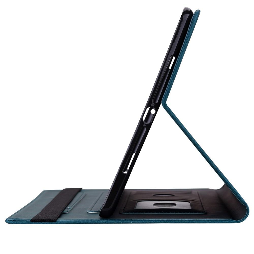 Lenovo Tab M9 Case, Wallet Pen Slot, Butterflies, Blue