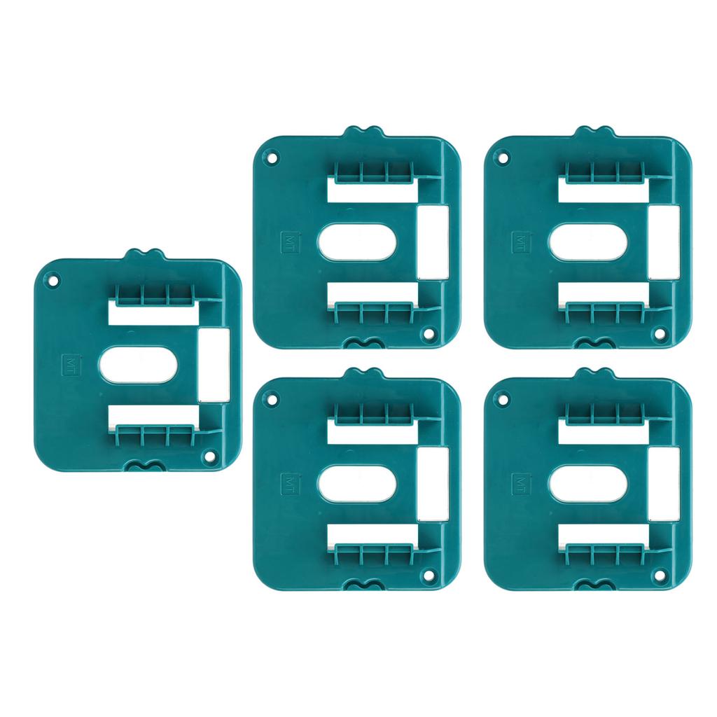 5 шт. Крепления для аккумуляторов Док-холдер Вешалка для хранения литиевых аккумуляторов для 18 В BL1860 BL1850 BL1840