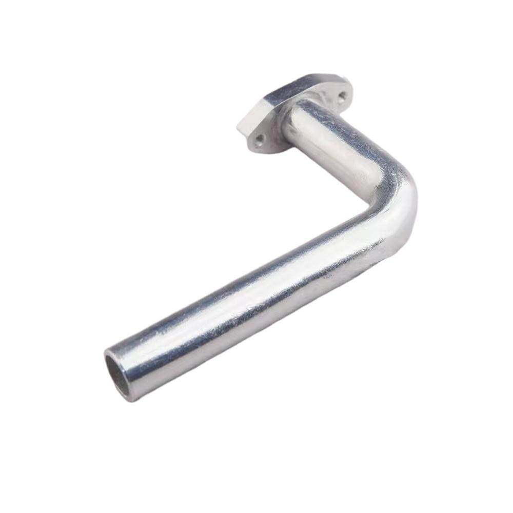 GP15 GP18 Methanol Engine 90 Degree Metal Exhaust Bend 105mm Long M3 Thread Aluminum RC Boat Engine Exhaust Bend Accessory