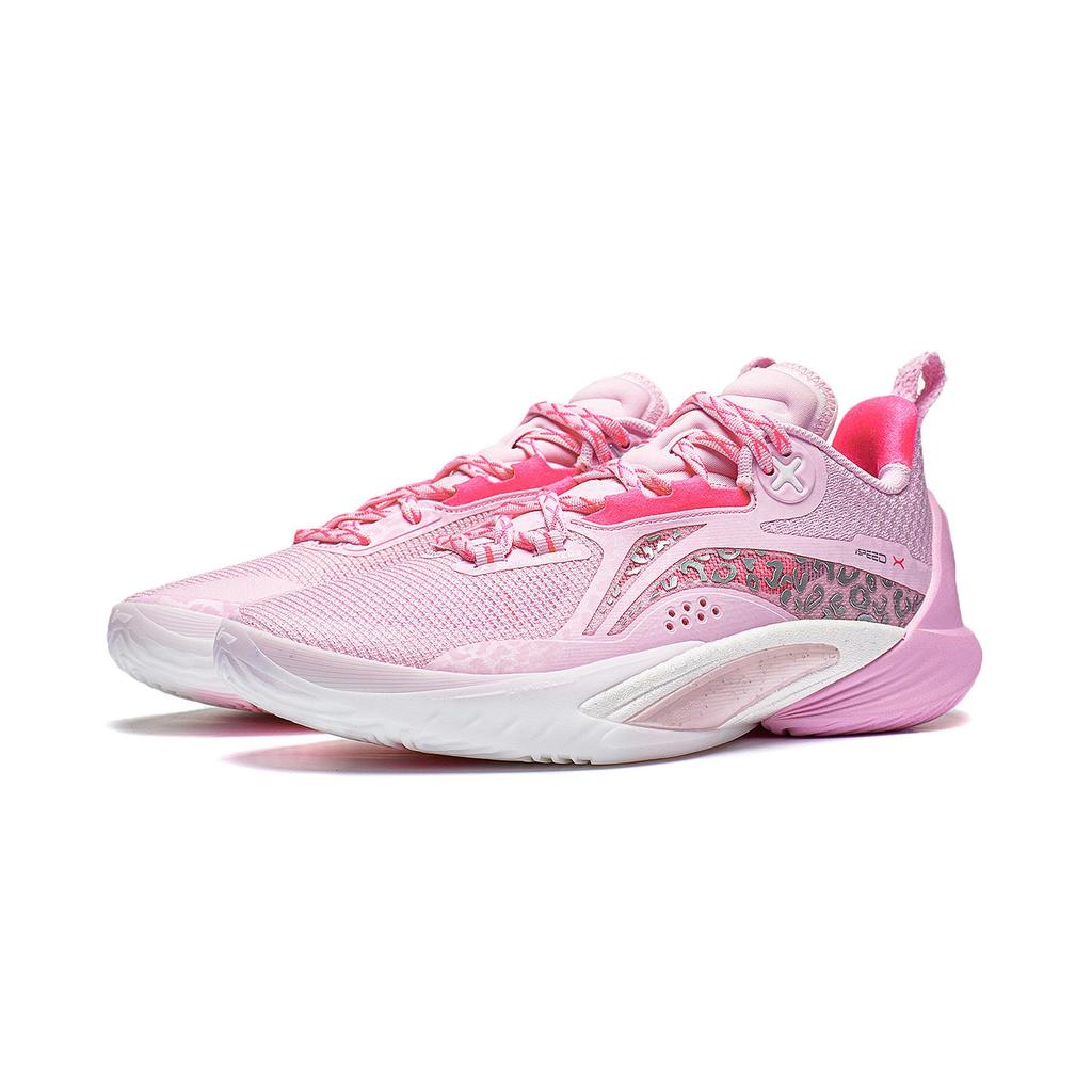 Баскетбольные кроссовки Li Ning Speed 10 Low top Мужские Розовые ABAT085-66