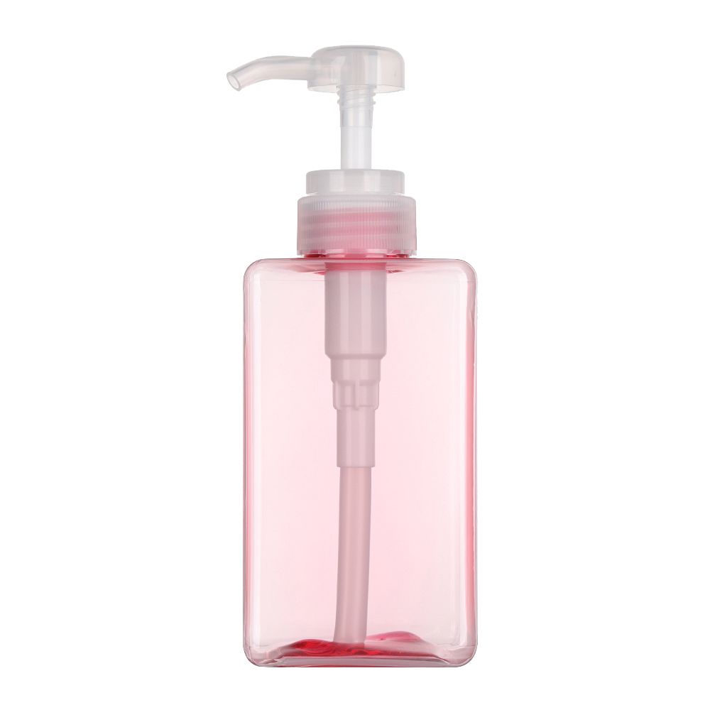 New Plastic Shower Gel Shampoo Clear Container Pump Liquid Soap Dispenser