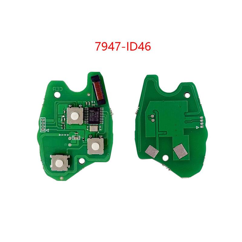 Kgreat Автомобильный Пульт-Ключ Для Renault Duster Modus Clio 3 Twingo DACIA Logan Sandero Kangoo 433MHz 7946/7947 Чип ID46