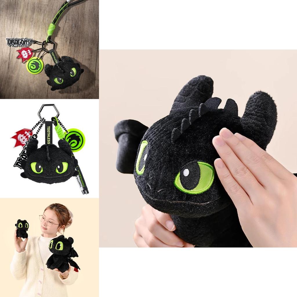 How To Train Your Dragon Toothless Cartoon Plush Keychain For Fans And Accessories