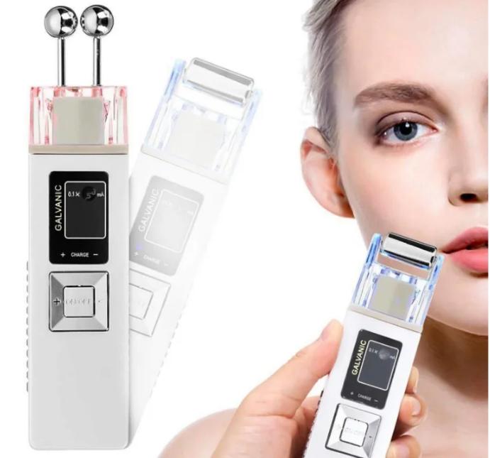 Partable Microcurrent Skin Firming Anti-aging Facial Beauty Machine Устройство для подтяжки лица Массажный ролик для ухода за кожей