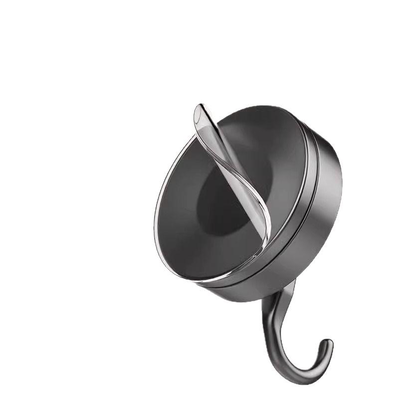 Adhesive Hooks for Kitchen & Bathroom - Punch-Free, Traceless & Vacuum Load-Bearing