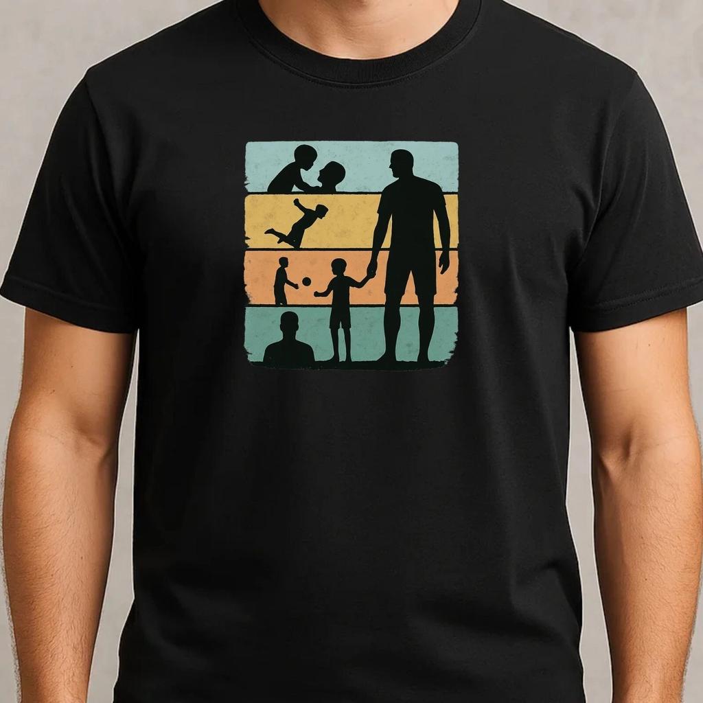T-Shirt Herren Papa Vater Vatertag Geschenk Motiv Baumwolle Größe S bis 5XL