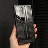 Роскошный Чехол с Охлаждением для Samsung Galaxy S25 S24 Ultra S23 Plus S22, Дышащий, Титановый, Ударопрочный Бампер
