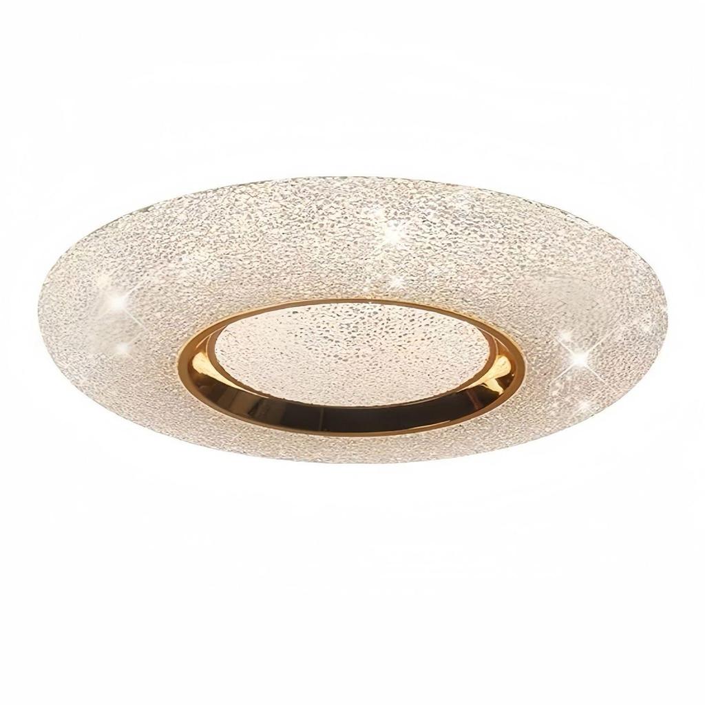 2025 Полноспектральный Супер Яркий Светодиодный Потолочный Светильник для Мастер-спальни и Гостиной - Современный Кремовый Стиль