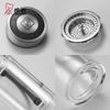 Heenoor Double-Wall Glass Tea Mug with Handle and Infuser
