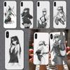Hentai Harajuku Anime Girl Case Phone Case For IPhone 14 13 12 11 XS X 8 7 6 Plus Mini Pro Max SE 2022 Soft Black Phone Cover