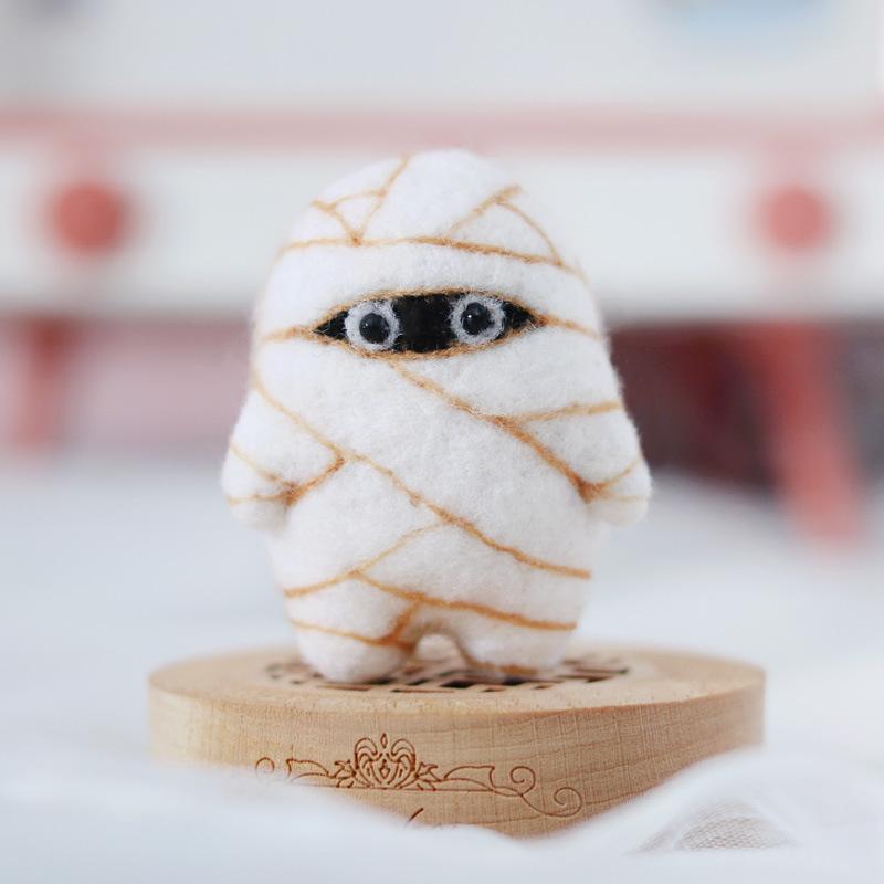 Новая Игла Валяние Шерсть Ручная Работа DIY Кукла Каваи Супер Милый Воробей Мумии Крабы Плюшевые Игрушки Лучшие Подарки на День Рождения Не Готовые