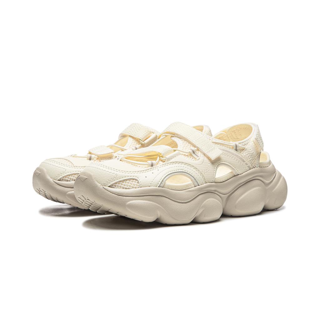 Женская сандалия для треккинга по реке Li Ning Cloud, нескользящая, износостойкая, легкая, цвет экрю AGUW016-1
