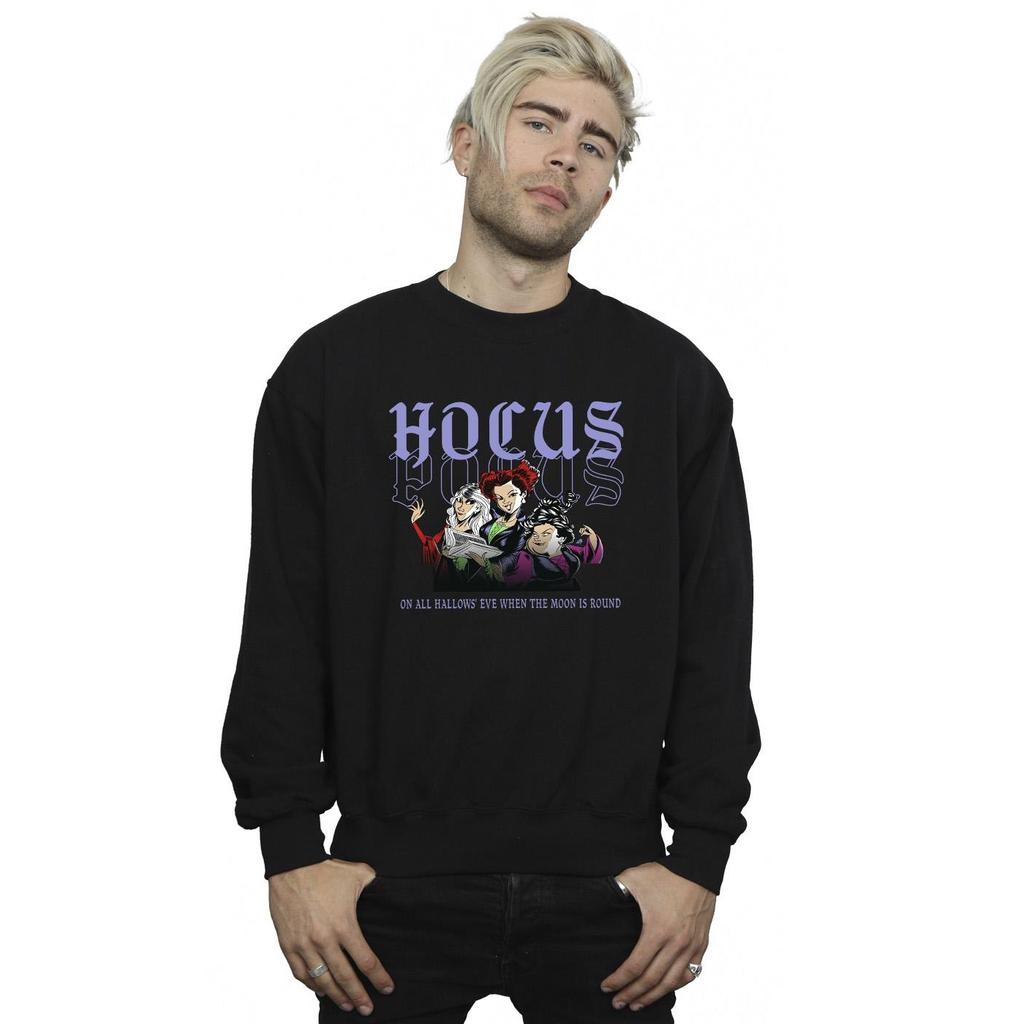 Disney Mens Hocus Pocus Hallows Eve Sweatshirt
