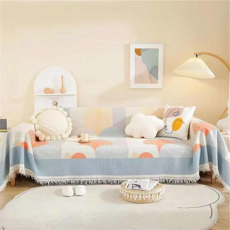 Летний диван Air, новый чехол для дивана, полотенце для дивана в гостиной, ткань, пылезащитная подушка для дивана с одним шезлонгом