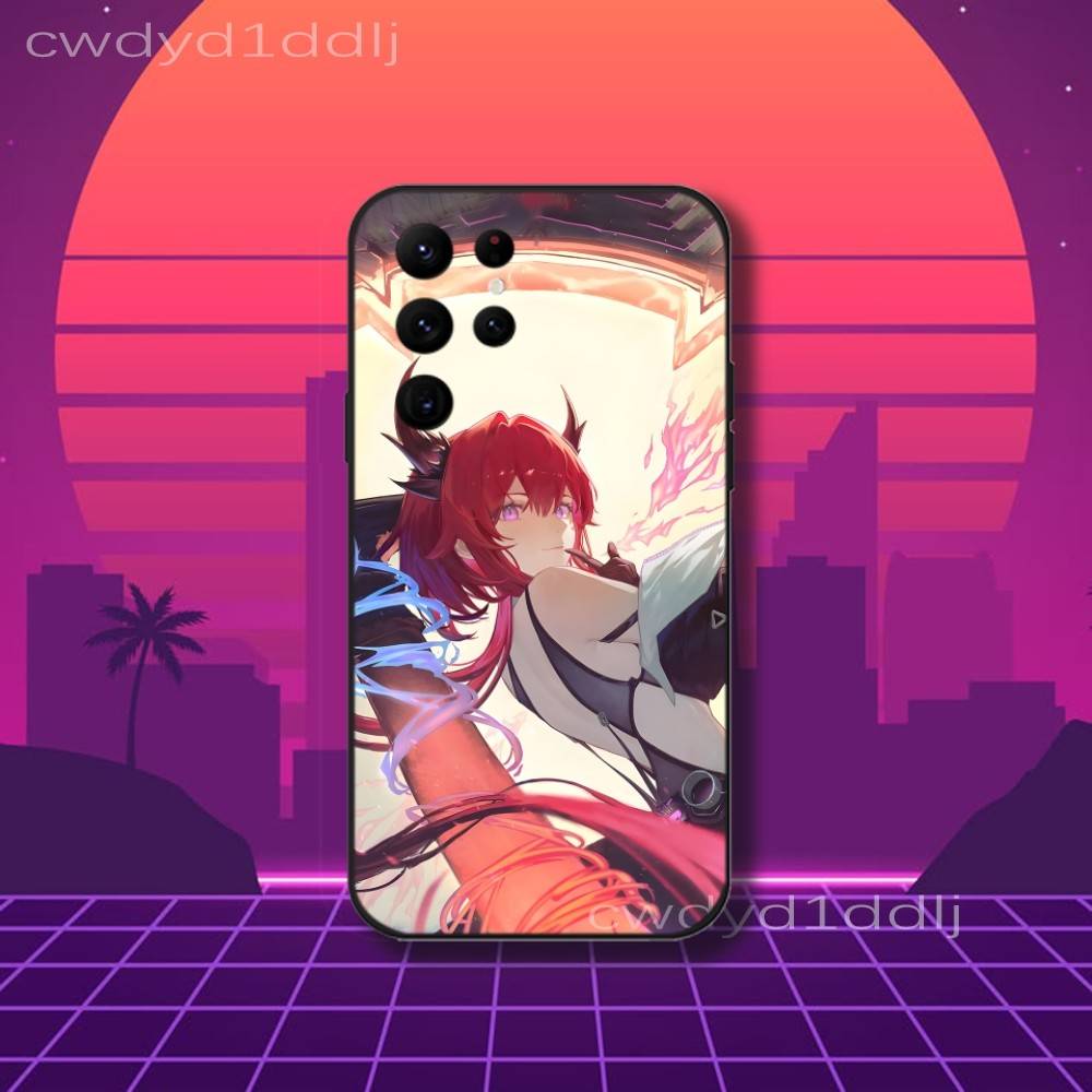 Чехол для телефона Laevatein A-Arknights Endfield для Samsung S10, S21, FE, S21, S26, S25, S24, S23, Ultra, S9, S22, Plus Черный Ударопрочный ТПУ