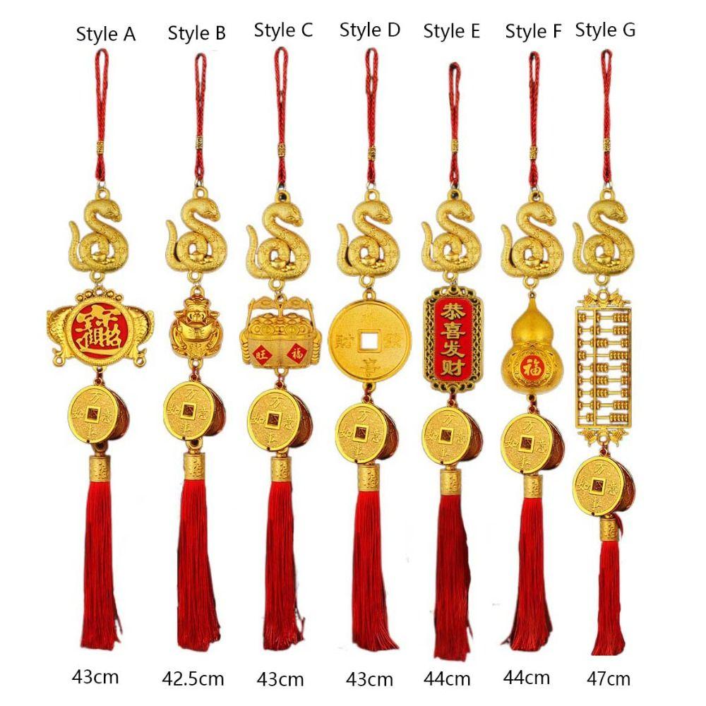 Длинная кисточка Китайский Лунный Новый год Подвеска Змея Праздник Весны Подвесное украшение Коллекции