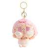 Adorable Plush Doll Keychain Cute Cartoon Design For Students And Couples