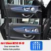 For Mercedes Benz E Class W213 E200/260/300/320 2016- Car Accessories Center Console TPU Transparent Membrane Protector Film