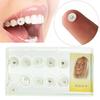 10Pcs/Box 2mm Shiny Imitation Crystal Oral Dental Teeth Tooth Jewelry Ornament