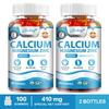 Calcium, Magnesium & Zinc Mixed Gummies, 410 mg, Immune Support, Suitable for Men and Women