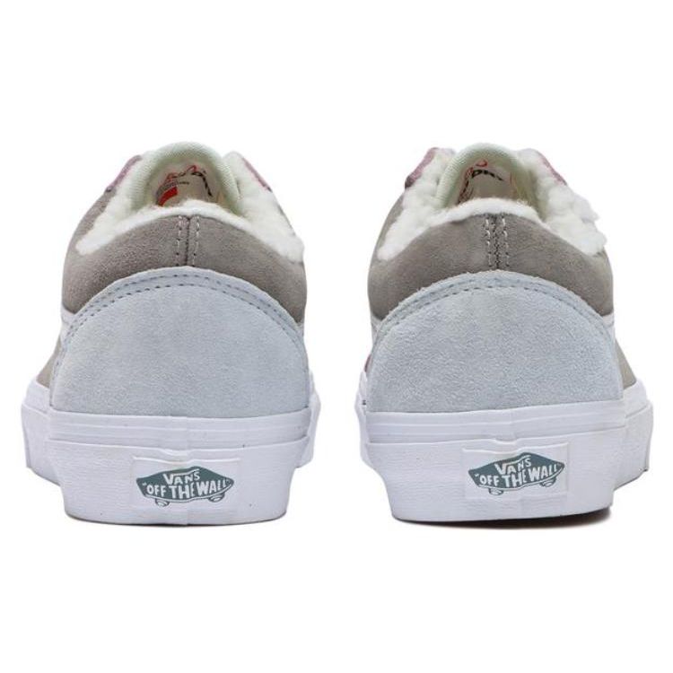 Vans Old Skool Sherpa - Pink Grey Unisex Sneakers Multi-Color Sherpa-Pink VN0005UAMUL
