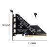 PCIe X16 To SFF 8611&8612 Adapter Card PCIe 4.0 X4 To Oculink Adapter PCle4.0 PCIe X1 SSD To U.2 OCUlink SFF-8612 Adapter Card