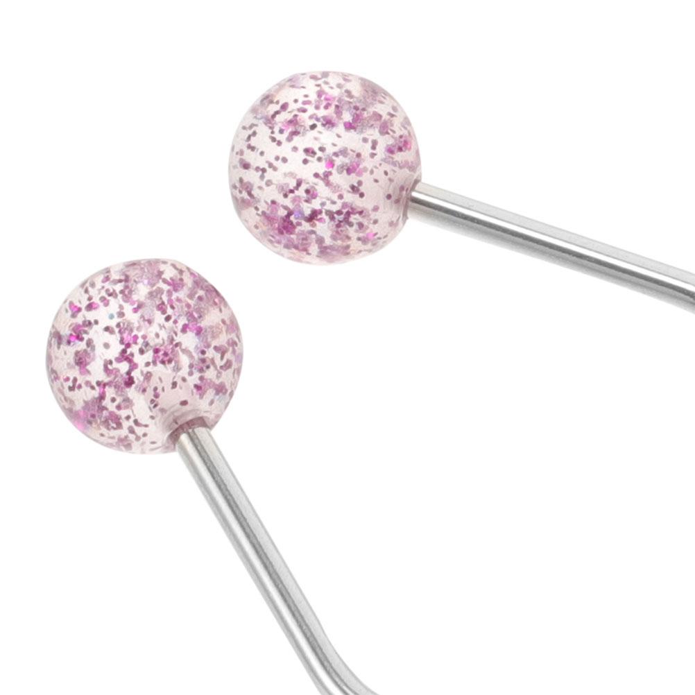 2 шт. Металлический тренажер для создания ямочек, тренажер для создания ямочек, формирователь, нержавеющая сталь, массажер для лица