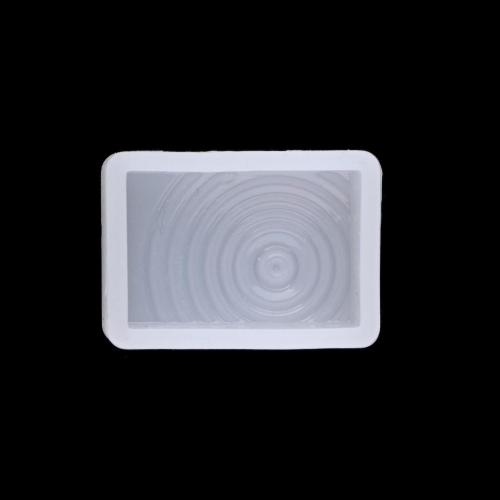 Водная силиконовая форма для подвески DIY, форма для изготовления ювелирных изделий из смолы 39x30x13 мм