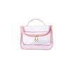 Transparent PVC Travel Cosmetic Bag Zippered Makeup Storage Pouch  Daily Travel