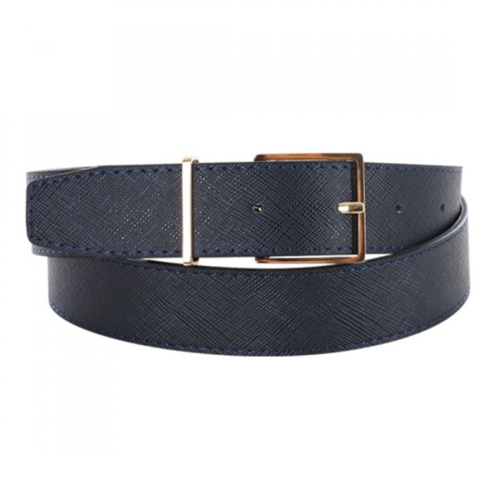 Shop Saffiano Belt Navy Tu Wbt 0751
