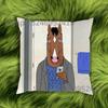 BBoJack Horseman Todd Pillow Case Cover Square Sofa With For Pattern Comfortable Cushion suitable Of Room
