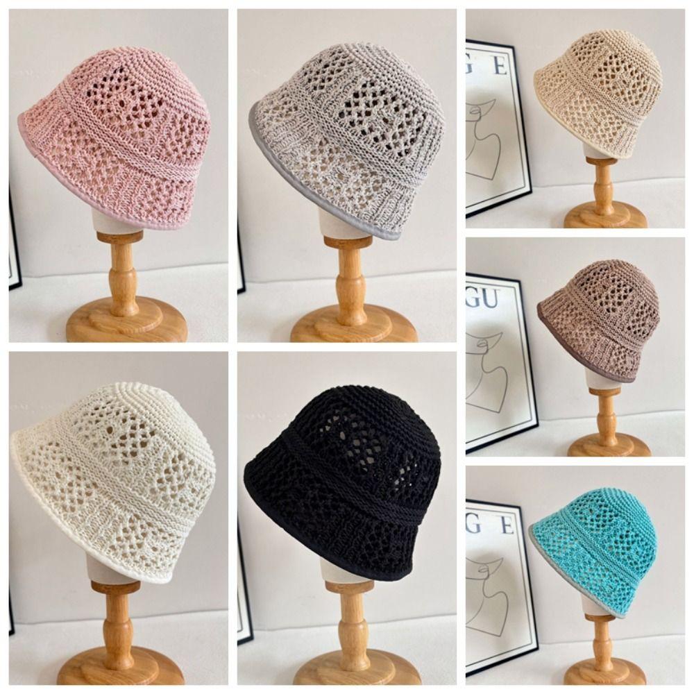 Дышащая шляпа-панама с солнцезащитным козырьком, ажурная шляпа от солнца, модная плетеная шляпа-рыбак, лето