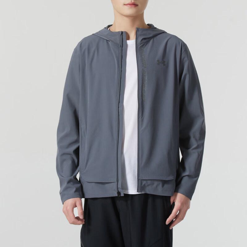 Under Armour Men's Road Running Woven Hooded Jacket