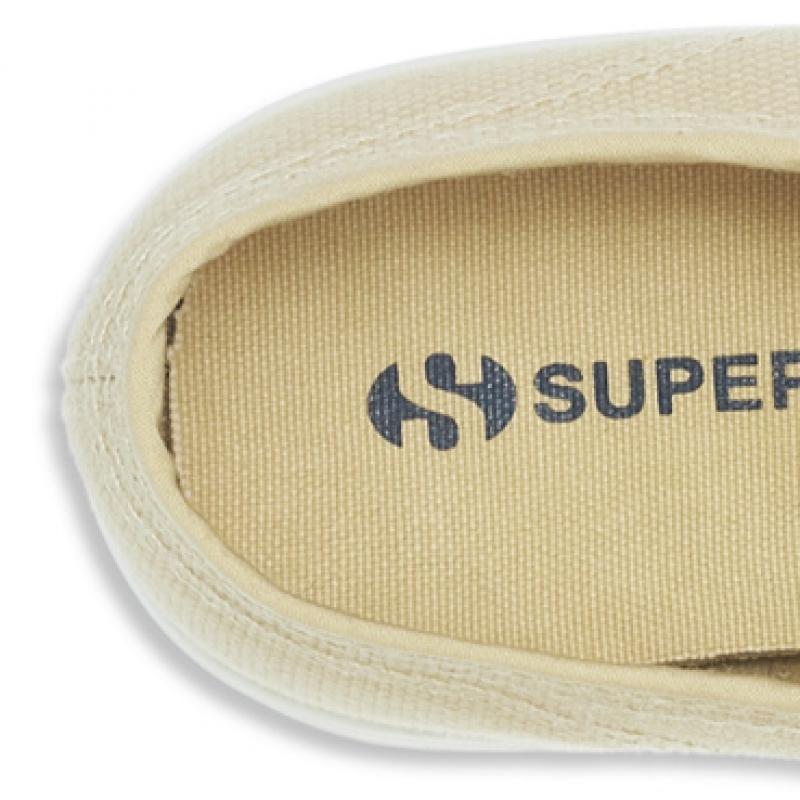 Пальто на платформе Superga 2790 бежевого цвета миндаля S9111lwakl